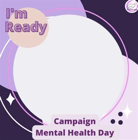 Link Twibbon Hari Kesehatan Mental Sedunia Bingkai Menarik Dan