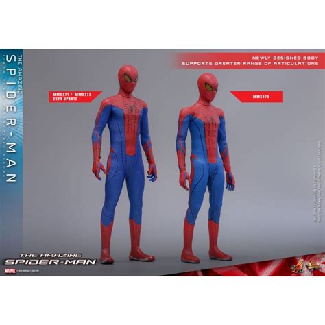 Spider Man Hot Toys Mms The Amazing Spider Man Figure