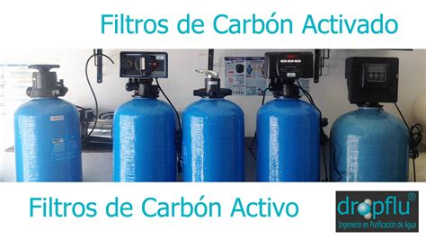 Venta de Filtros de Carbón Activado Activo para Agua Comprar DF DROPFLU