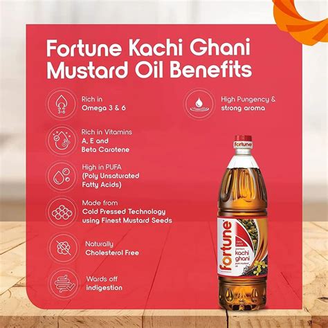 1L Fortune Premium Kachi Ghani Pure Mustard Oil At Rs 190 Bottle