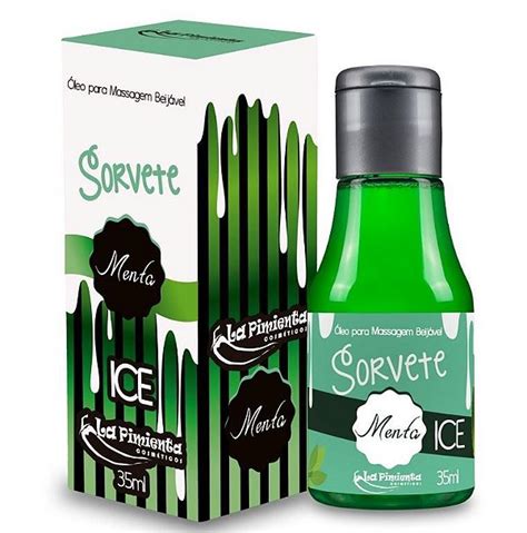Gel Beijável Ice Menta Sweet Peppers Lingerie Sex Shop