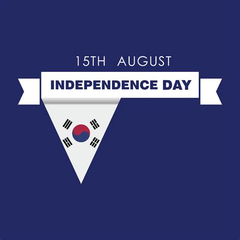 South Korea Independence day design vector 13373208 Vector Art at Vecteezy