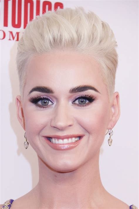 Katy Perry With Straight Blonde Hair
