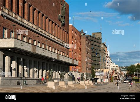 City Hall Oslo Norway Stock Photo Alamy