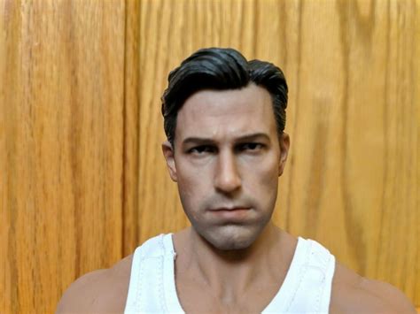 Scale Ben Affleck Head Sculpt Action Figure Hot Toys Usa Seller