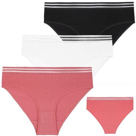 x Majtki Damskie Figi Bikini Bawełniane Klasyczne Zestaw Komplet MORAJ M Arena pl