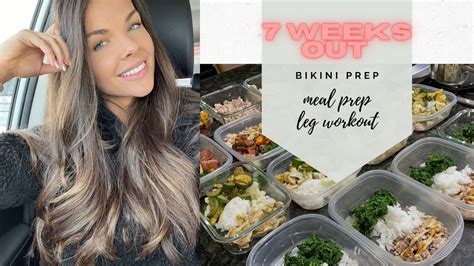 WEEKS OUT NPC Bikini Prep Series YouTube