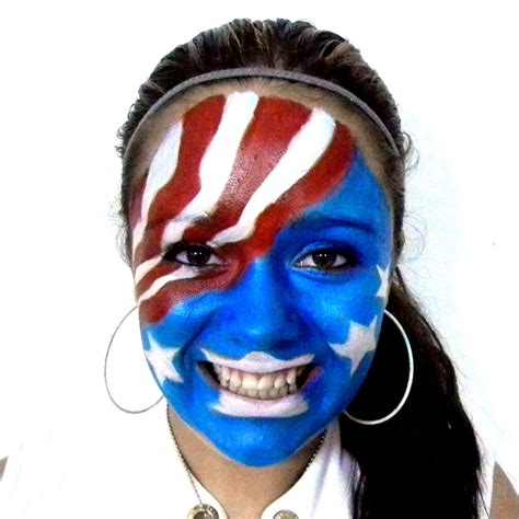 fourth of july face painting ideas 2