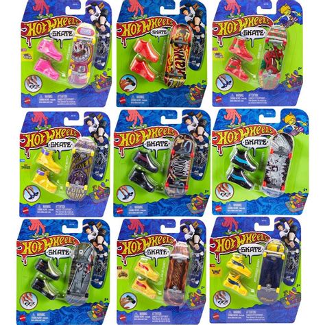 Mattel Hot Wheels fingerboard a boty cm Root Canal Maxíkovy hračky