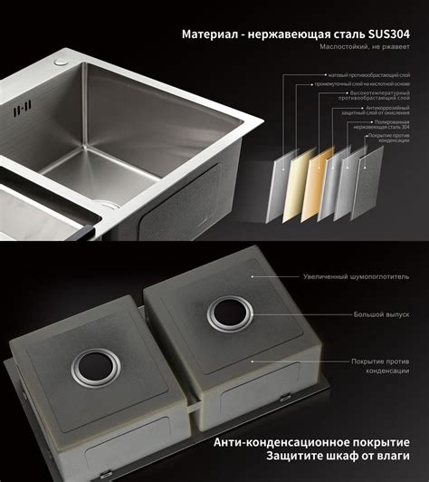 Купить кухонную мойку Gappo GS8350