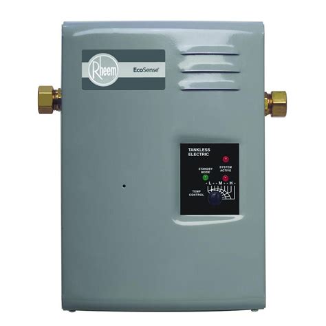 Rheem Ecosense Rete 13 13kw 197 Gpm Tankless Electric Water Heater Rete 13 The Tankless