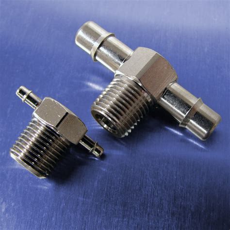 npt thread  barb tee fittings pneumadyne