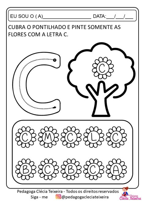 26 Atividades com as letras do alfabeto - Clécia Teixeira