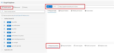 How To Work With Microsoft Graph Explorer