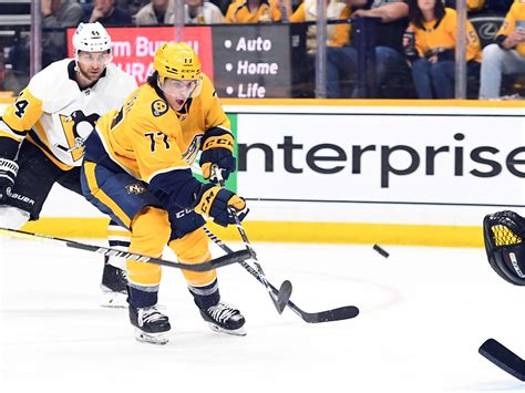 Luke Evangelista and Cal Foote debut for the Nashville Predators - A to