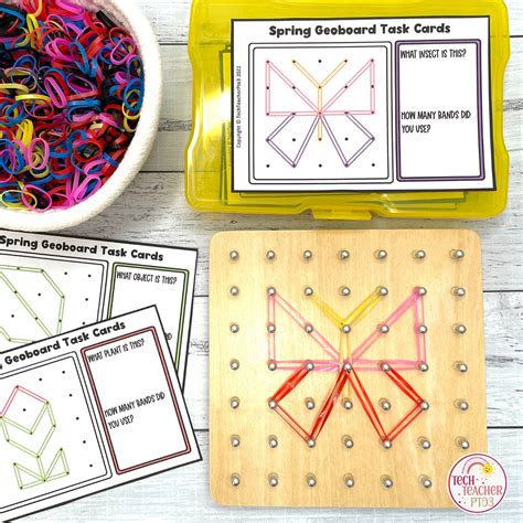 Download Your Free Geoboard Activities For Kindergarten Worksheets