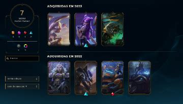 CONTA DIAMANTE IV 7 SKINS HANDLVL League Of Legends Contas GGMAX