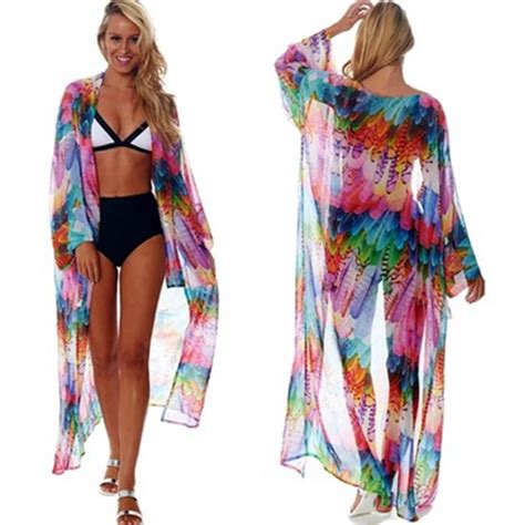 Women Sexy Chiffon Bikini Beach Cover Up Swimsuit Covers Up Bathing