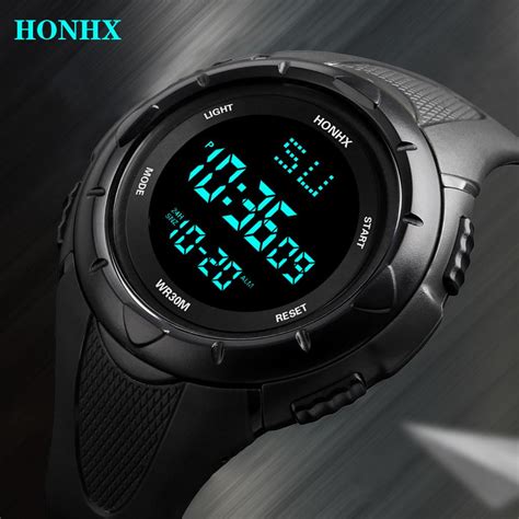 Buy Honhx Luxury Mens Digital Led Watch Date Sport Men Outdoor