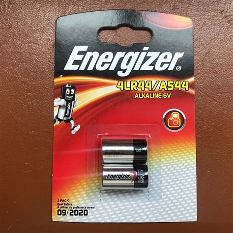 2 x ENERGIZER 4LR44 ALKALINE 6V BATTERY 476A PX28A A544 With Longest ...