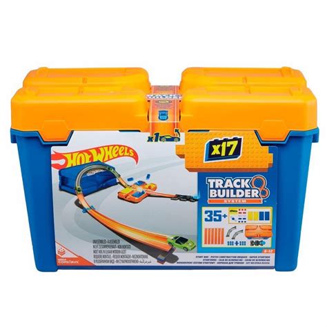 Pista De Carrinhos Hot Wheels Caixa De Manobras Track Builder Mattel Em Promo O Na Americanas
