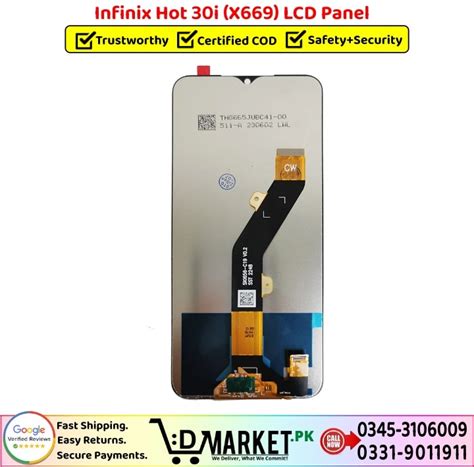 Infinix Hot 30i LCD Panel Unit Combo 2025 Exclusive