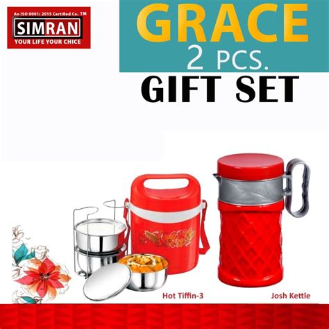 Pieces Round Steel Hot Pot Gift Sets For Home At Rs Set In New Delhi