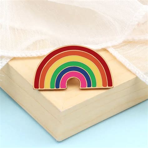 LGBTQ Custom Enamel Pins Pride Lesbian Gay Rainbow Flag Brooch Pansexual Asexual Bisexual