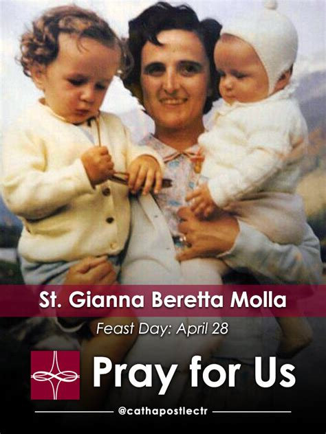 St Gianna Molla — Catholic Apostolate Center Feast Days