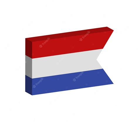 Premium Vector | Dutch flag