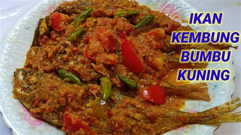 Resep Ikan Kembung Bumbu Kuning Cara Masak Ikan Kembung Mudah Dan