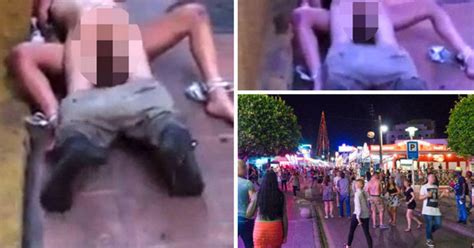 WATCH Fresh Magaluf Sex Shame As Brits Romp On The Street Daily Star