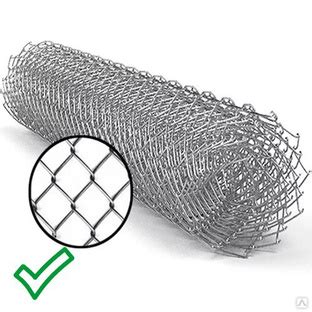 Сетка рабица оцинкованная 1,8 мм ГОСТ 5336-80 купить за 3 828 руб ...