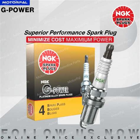 ORIGINAL GENUINE NGK SPARK PLUG G-POWER BKR5EGP BKR6EGP BPR6EGP TR6GP ...