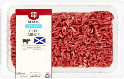 Co Op Scotch Beef Mince 5 Fat 500g Uk Grocery