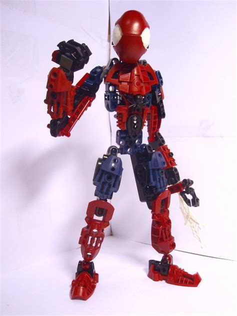 Spider Man Bionicle Version Of Famous Marvel Superhero Eero