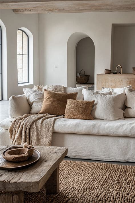 organic modern decor ideas featuring natural materials  clean lines