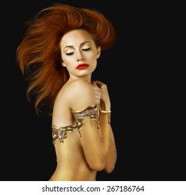 Nude Beauty Naked Woman Stockings Sitting Stock Photo 152980763 Shutterstock