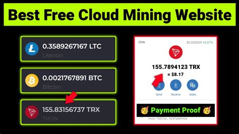 Best Free Crypto Cloud Mining Site Krilexnet Free Payment Proof