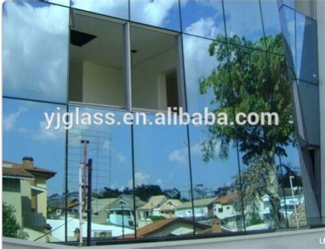 Frameless Doublereflection Glass Curtain Wall High Quality Frameless