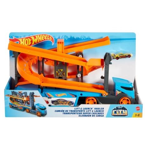 Hot Wheels City Transporter Tory Zjazdowe W Mattel Kostki Logiczne Gry I Zabawki