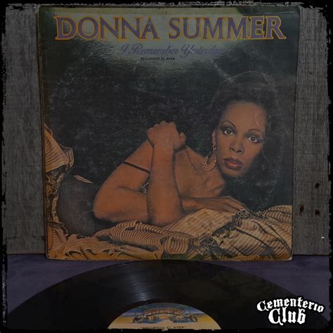 Donna Summer I Remember Yesterday Ed Arg Vinilo Lp