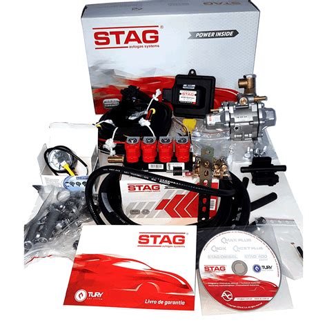Kit 5ª Geração STAG 200 GosFast 4 TURY GAS