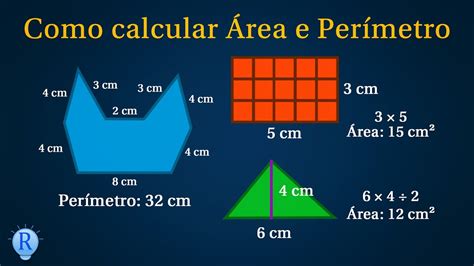 Como Calcular Area E Perimetro
