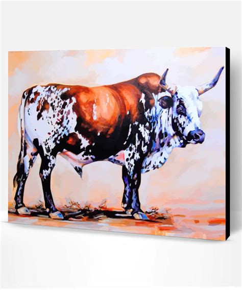 Nguni Cattle Paint By Number Paint By Numbers Pro