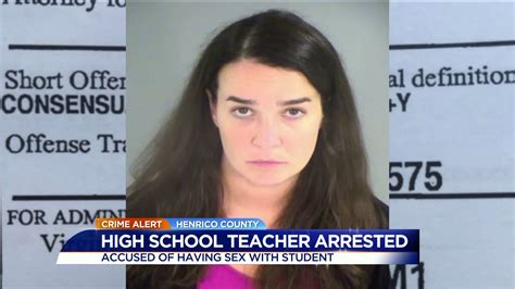 Henrico High School Teacher Charged With Having Sex With A Minor