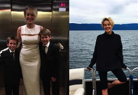 Year Old Sharon Stone Posts AMAZING Bikini Snap Mouths Of Mums