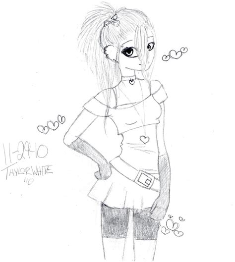 Scene Girl By Tay Tay14 On Deviantart