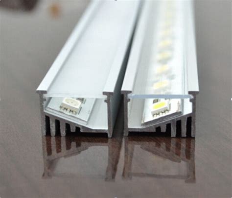 1000mm X 21mm X 125mm Angled Super Wide Led Strip Recessed Led