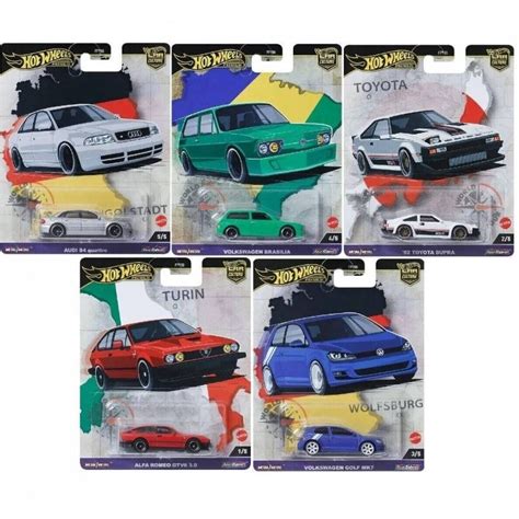 玩具快克 HOT WHEELS 風火輪 汽車文化 精裝 膠胎 金標 福斯 豐田 牛魔王 S4 GOLF SUPRA 蝦皮購物